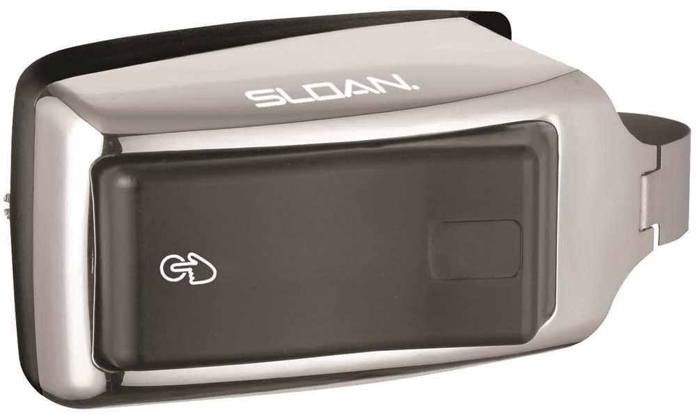 Sloan 3325201 EBV200A CP SMOOTH OPERATOR