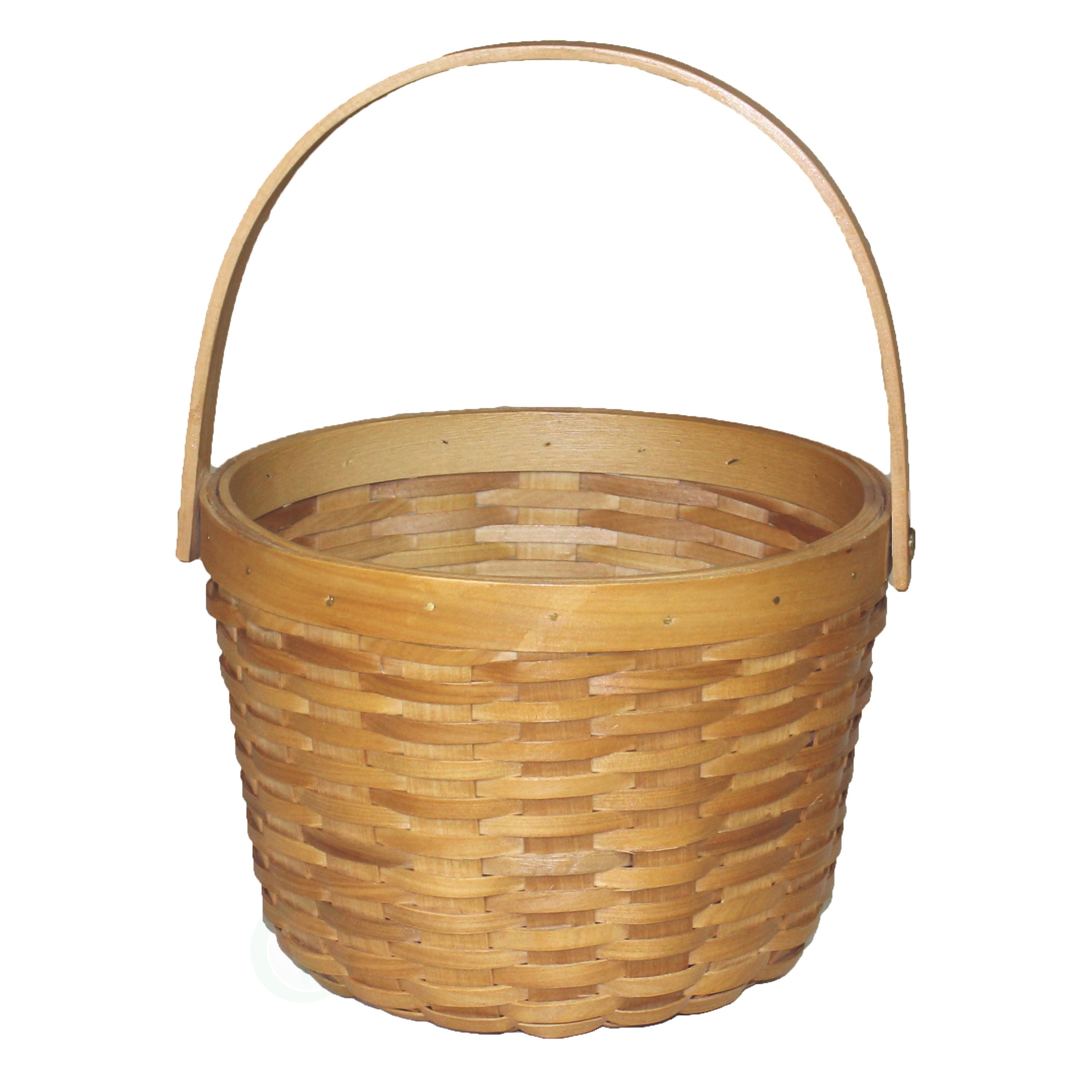 Quickway Imports Solid Wood Basket