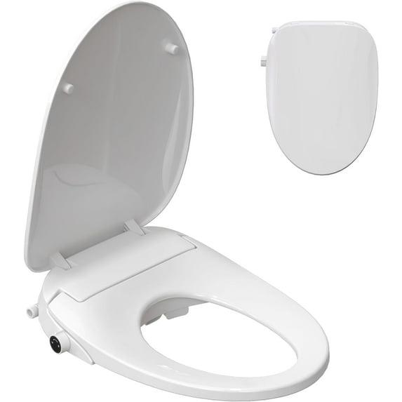 MyDepot Smart Bidet Toilet Seat with Heated Water,Adjustable Washing Settings,Warm Seat,Self-Cleaning