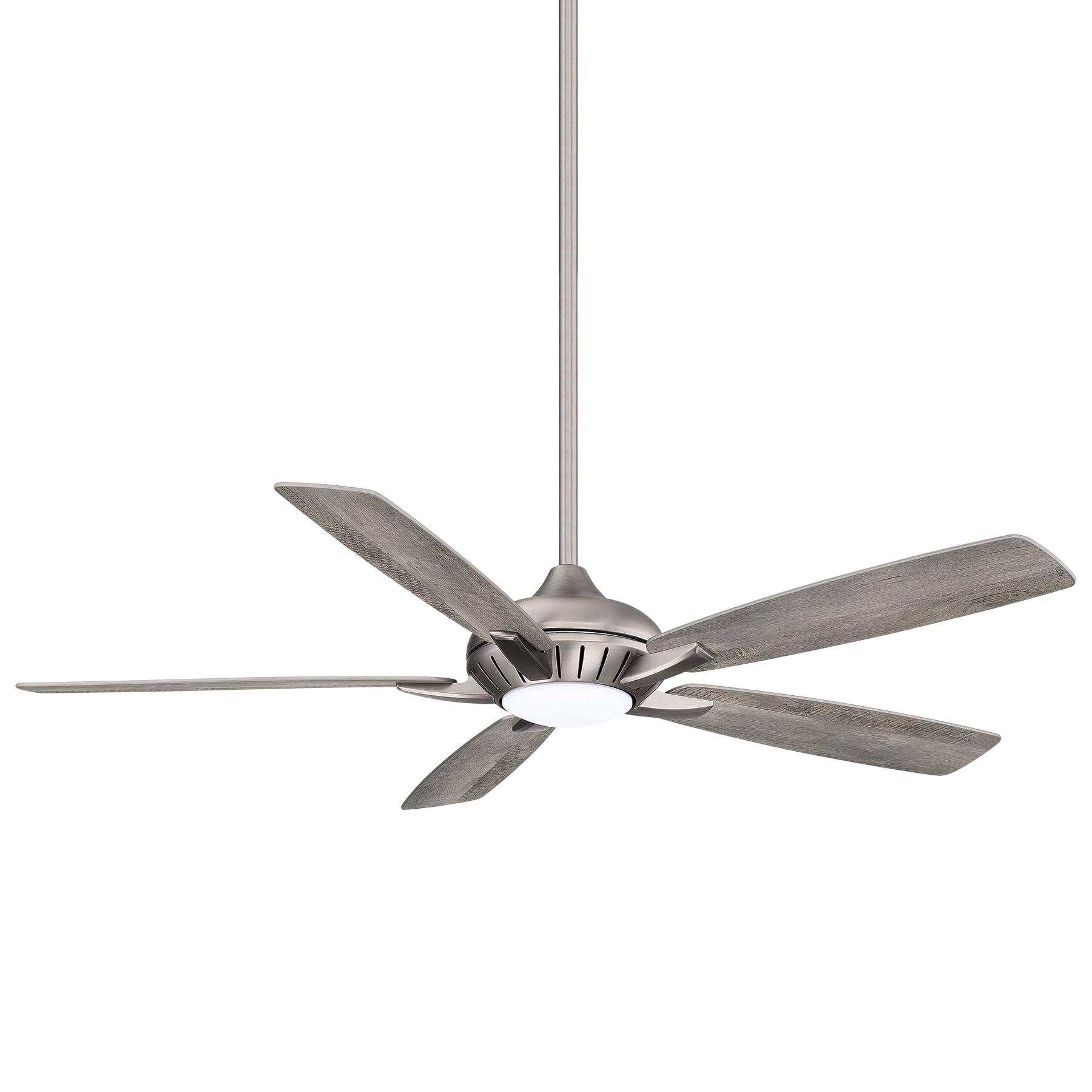 Minka Aire 60" Dyno 5 - Blade LED Smart Standard Ceiling Fan with Remote Control and Light Kit Included