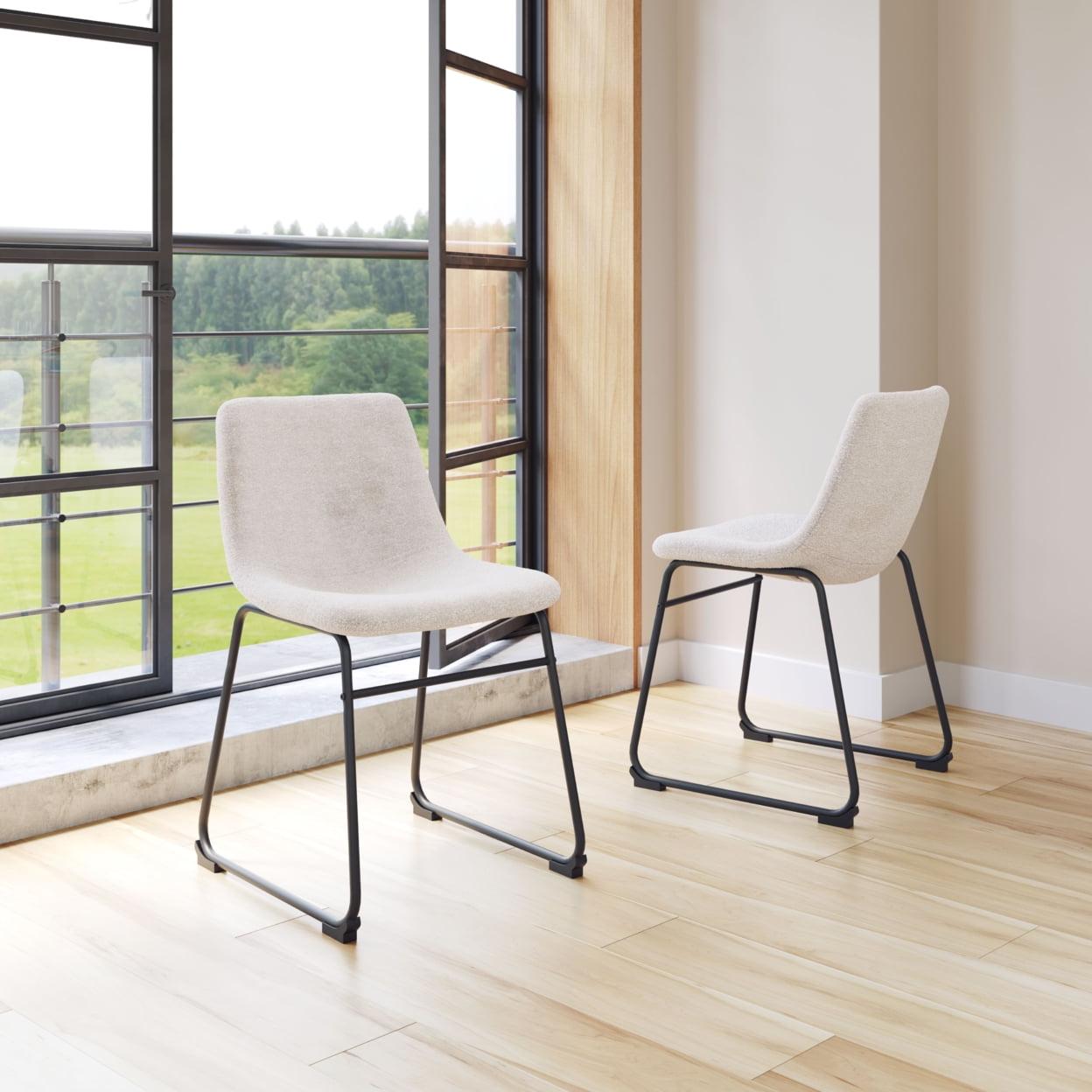 Zuo Hospitality Smart Dining Chair Ivory (Set of 2)