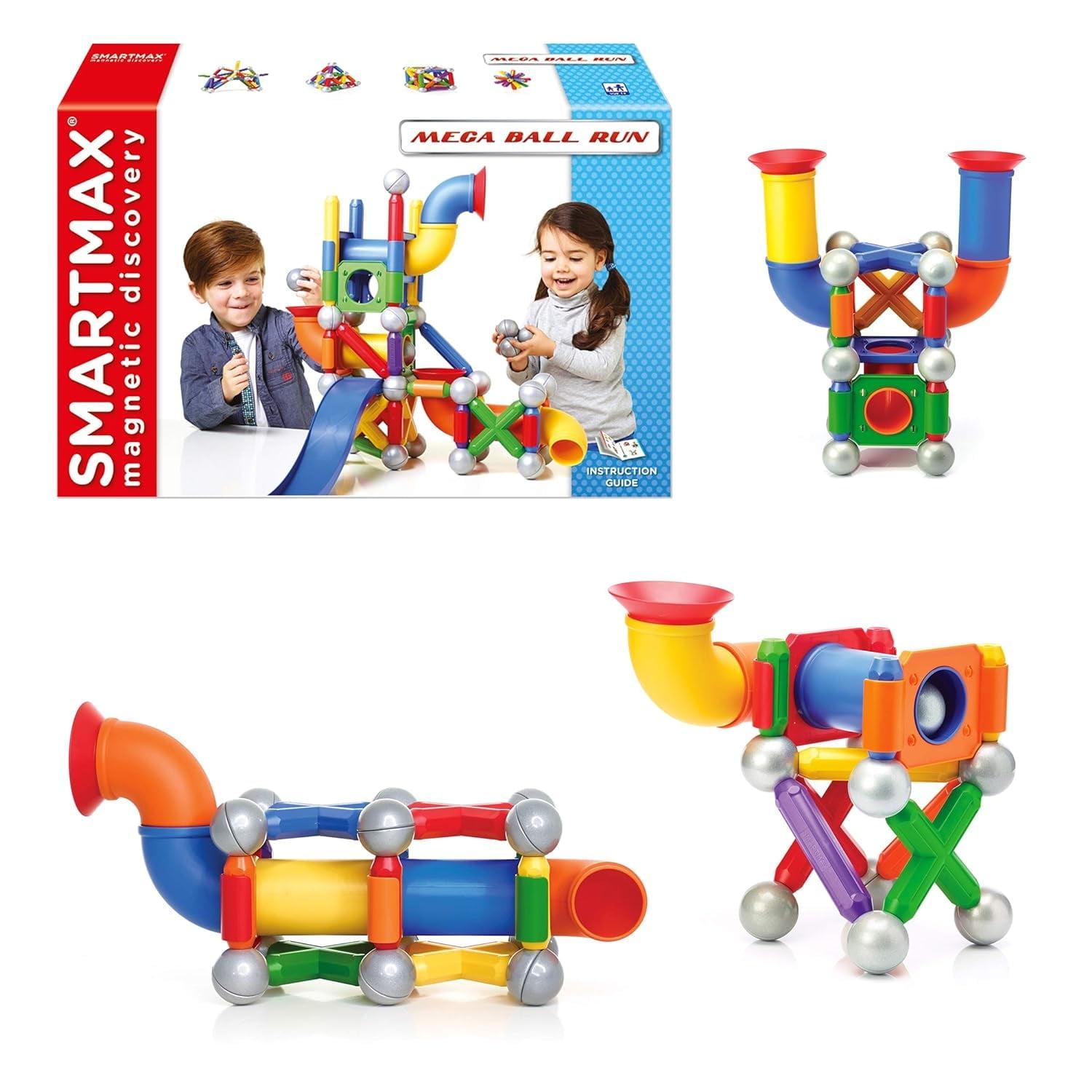 SmartMax Mega Ball Run 71-Piece Magnetic STEM Set