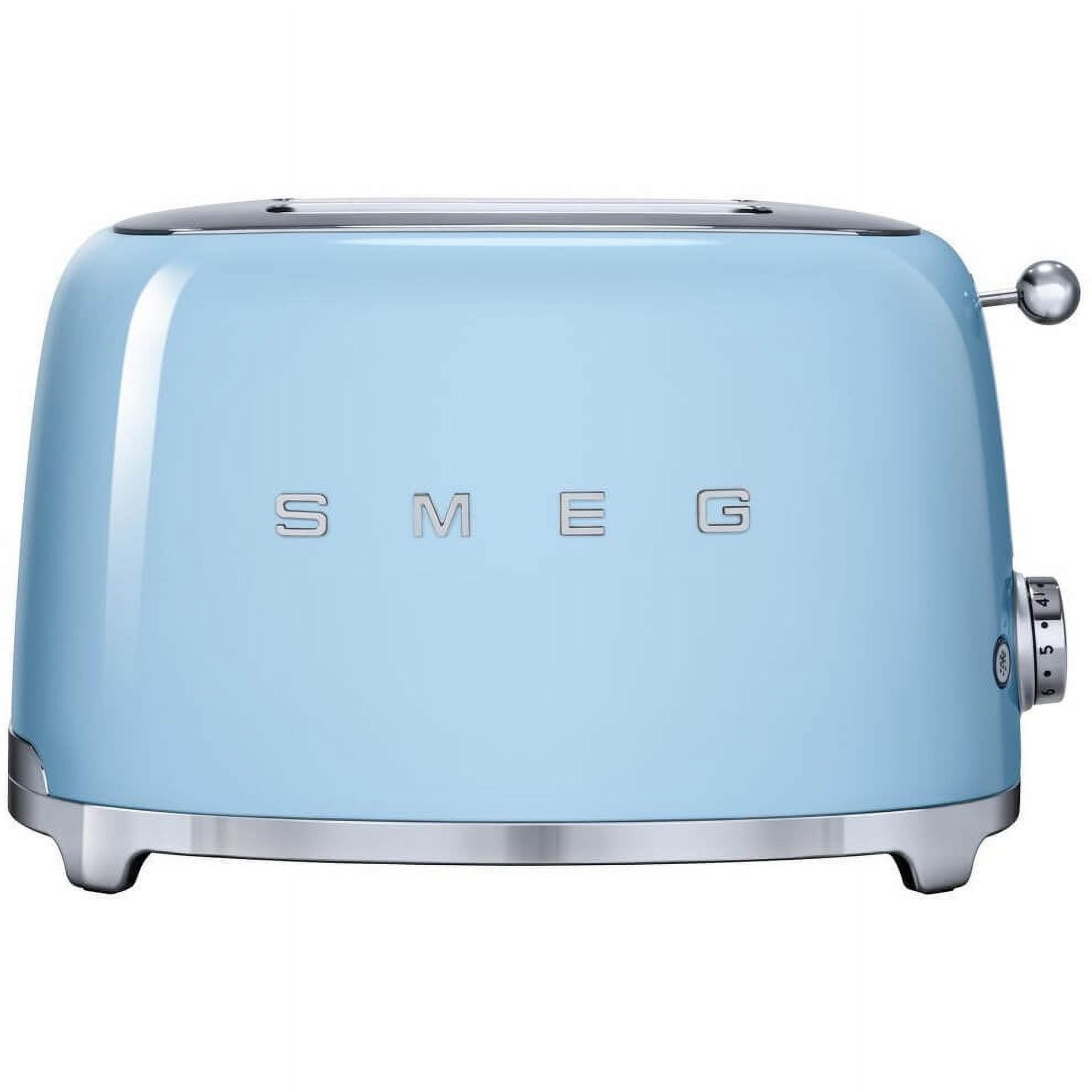 SMEG Pastel Blue 2-Slice Toaster