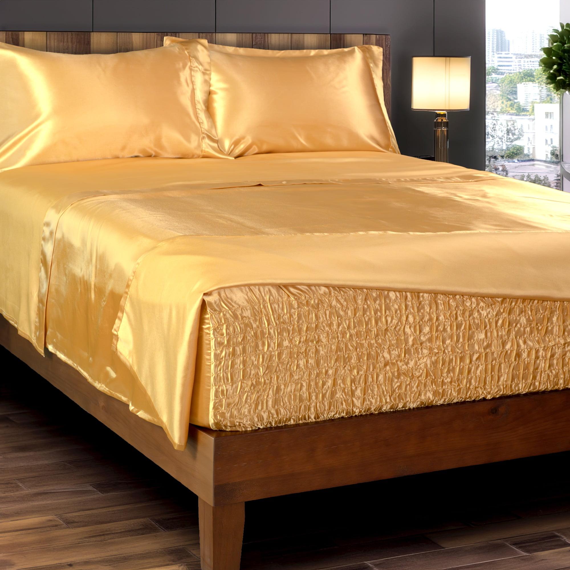Bed Tite Smooth Satin BedTite Tight Grip Sheet Set
