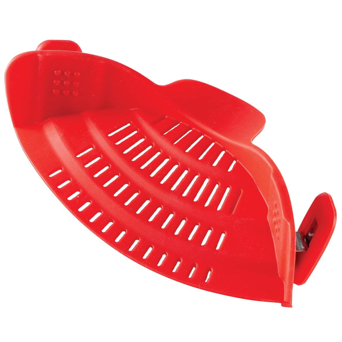 Snap & Strain Clip on Silicone Colander by Home Marketplace