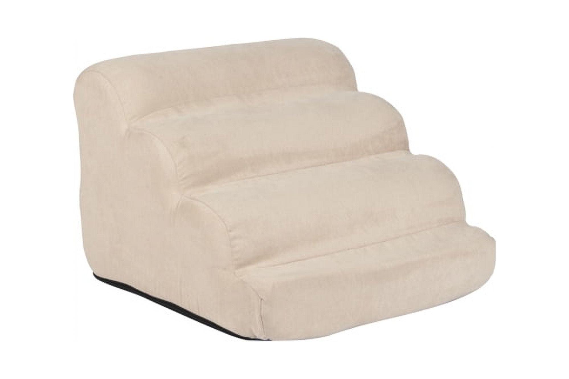 Snoozer Orthopedic Microsuede Scalloped Pet Stair Ramp