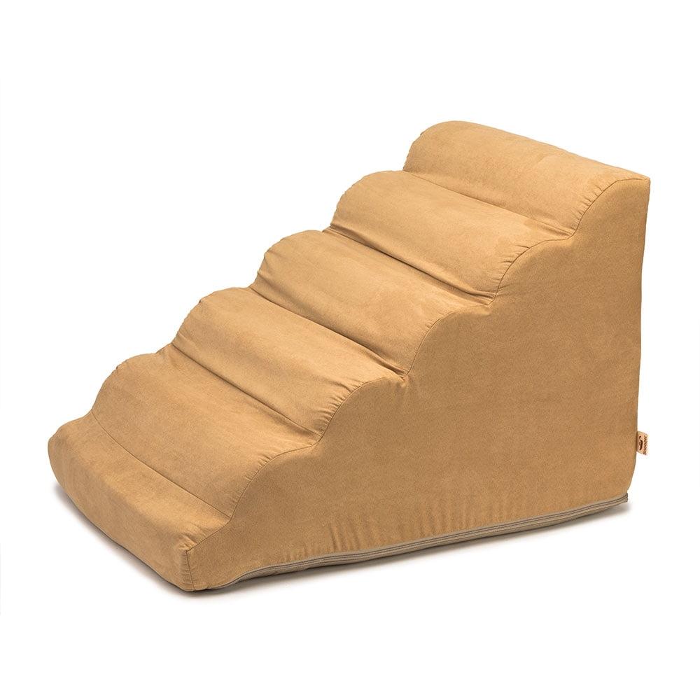 Snoozer Pet Products Snoozer Orthopedic Microsuede Scalloped Pet Stair Ramp