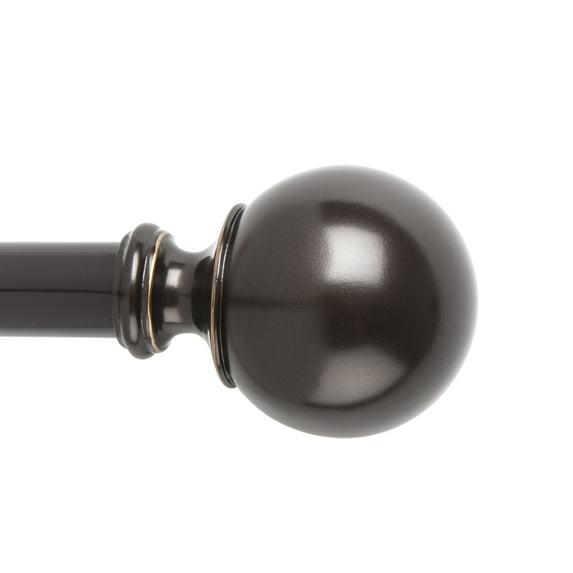 Adjustable 1" Single Curtain Rod