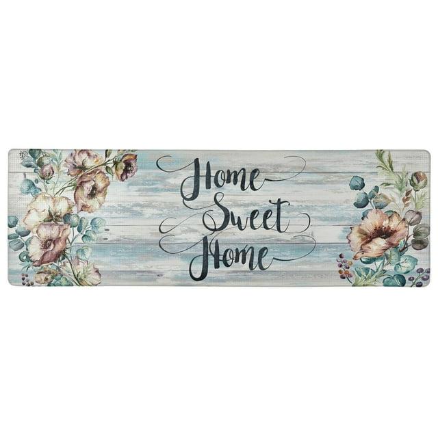 SoHome Cozy Living Home Sweet Home Floral Anti-Fatigue Mat