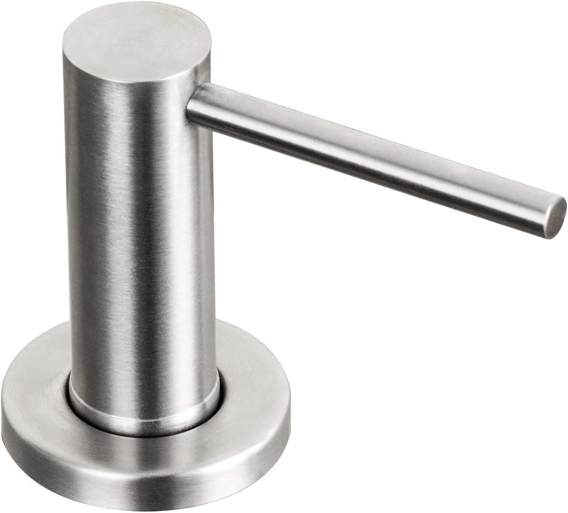 Brushed Nickel Stainless Steel Kitchen Soap Dispenser