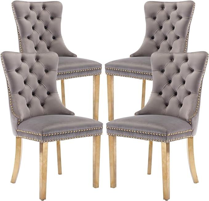 Kiliam Tufted Upholstered Back Side Chair Dining Chair