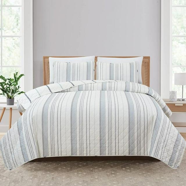 Market & Place Sofia No Striped Quilt Set