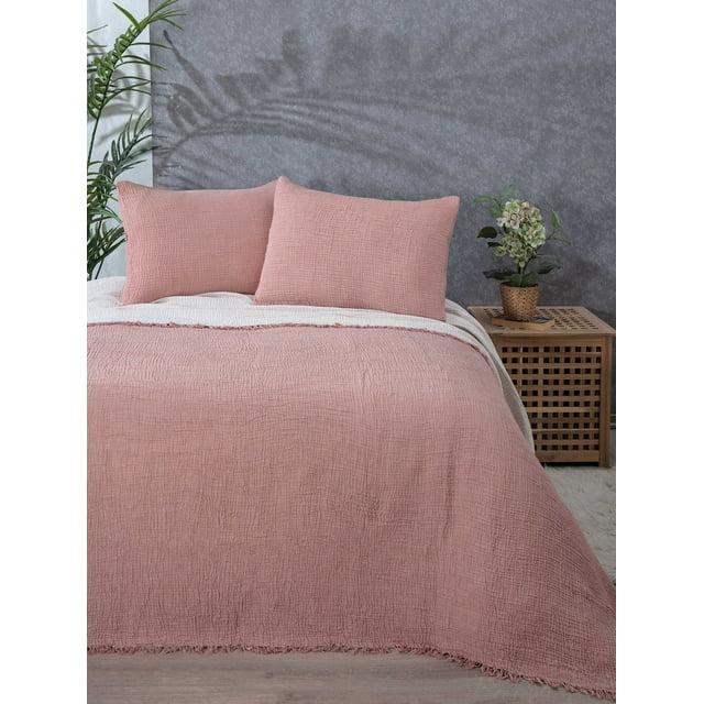 sussexhome Muslin Shams Turkish Cotton Pillow Sham (Set of 2)