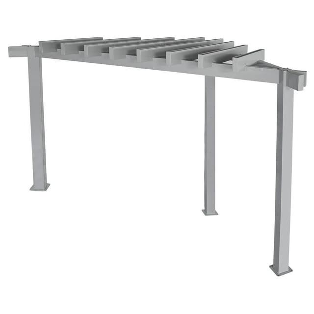 Sojag Sojag Lima Grey 10 x 10 ft. Rustproof Aluminum Frame Pergola