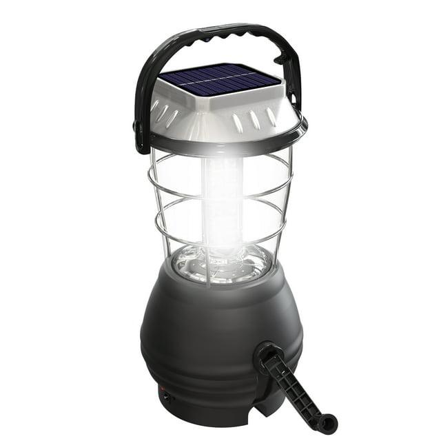 Whetstone Whetstone Rechargeable Lantern or Battery-Operated LED Light for Camping - Solar Powered Lantern
