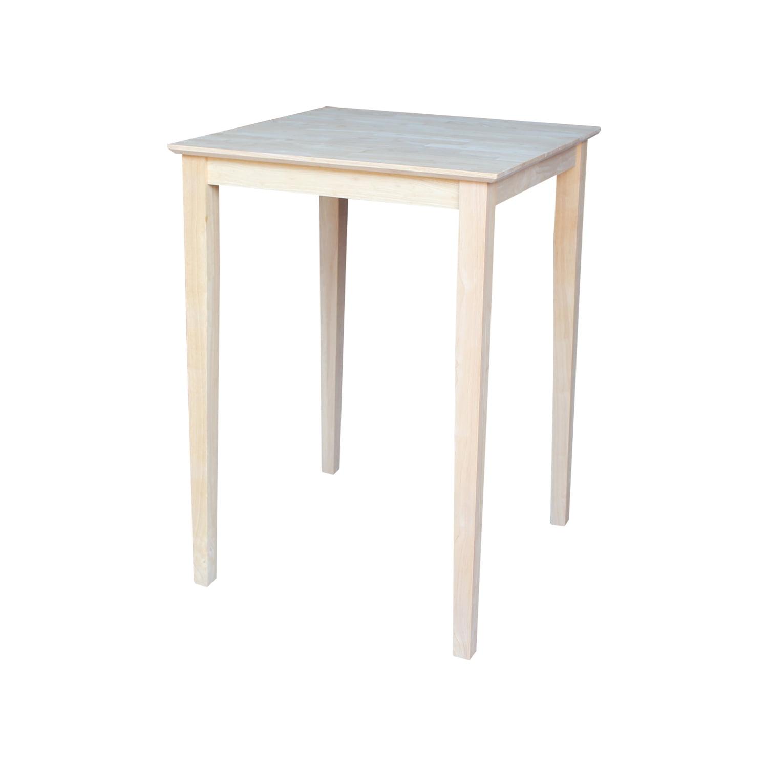 30" Square Solid Wood Tables - International Concepts