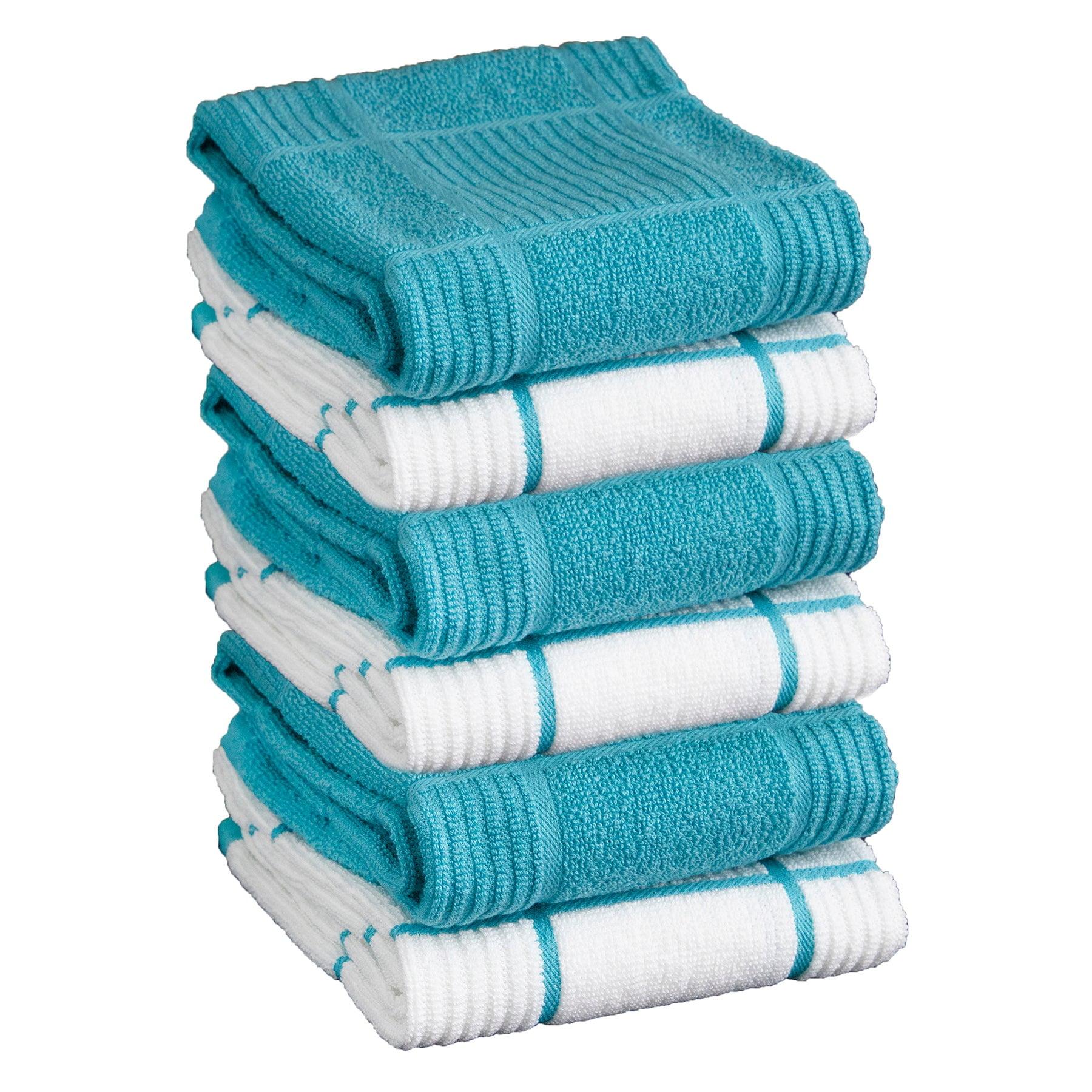 T-fal Solid and Check Dish Cloth