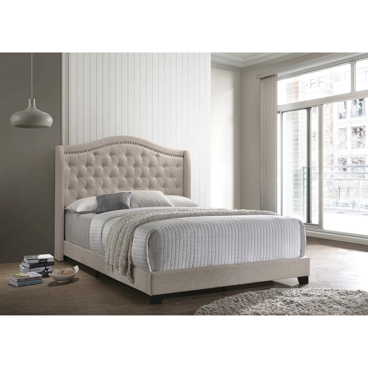 Sonoma Camel Back Full Bed Beige