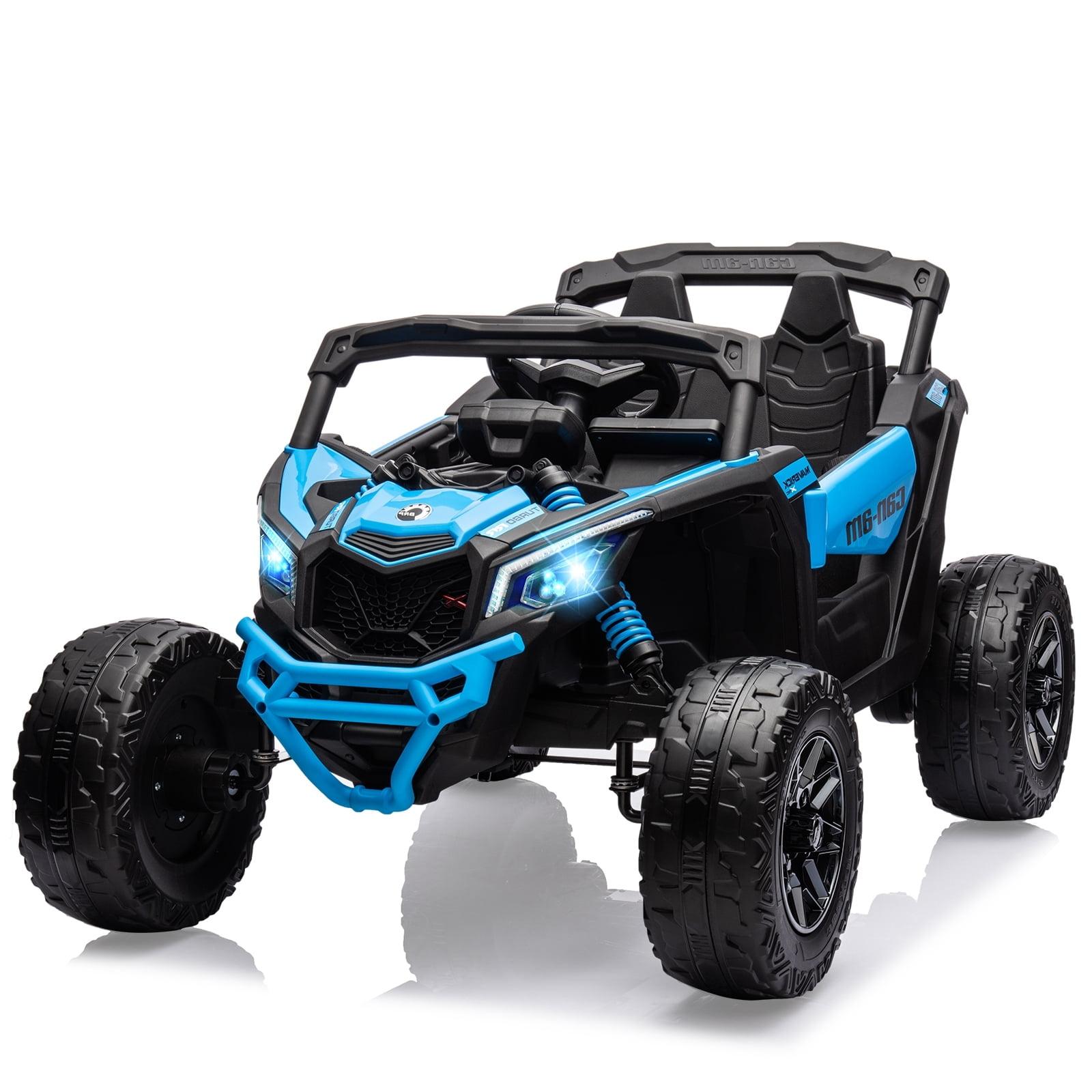 12V Ride on UTV Car, Licensed Can-Am Electric Off-Road UTV Car, Kids Truck Remote Control, Large Seat, Ride on Toy for Kids