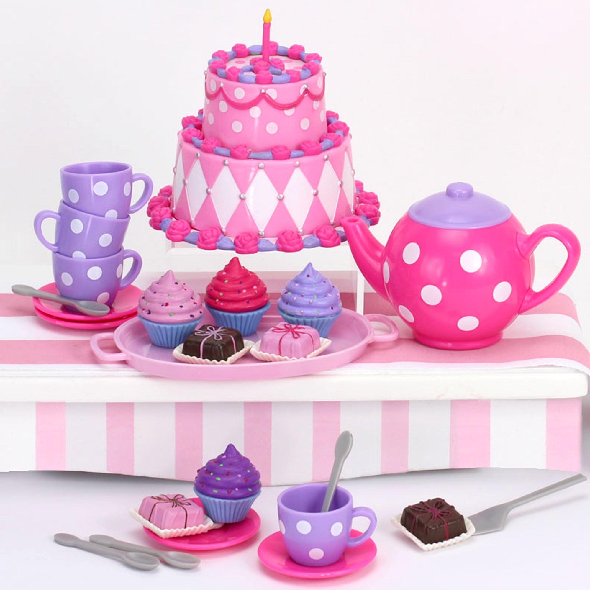 Sophia’s 21-Piece Cake & Tea Party Accessories Set