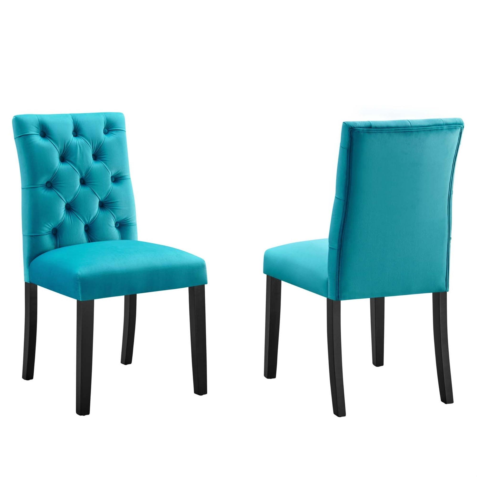 Modway Duchess Performance Velvet Dining Chairs - Set of 2