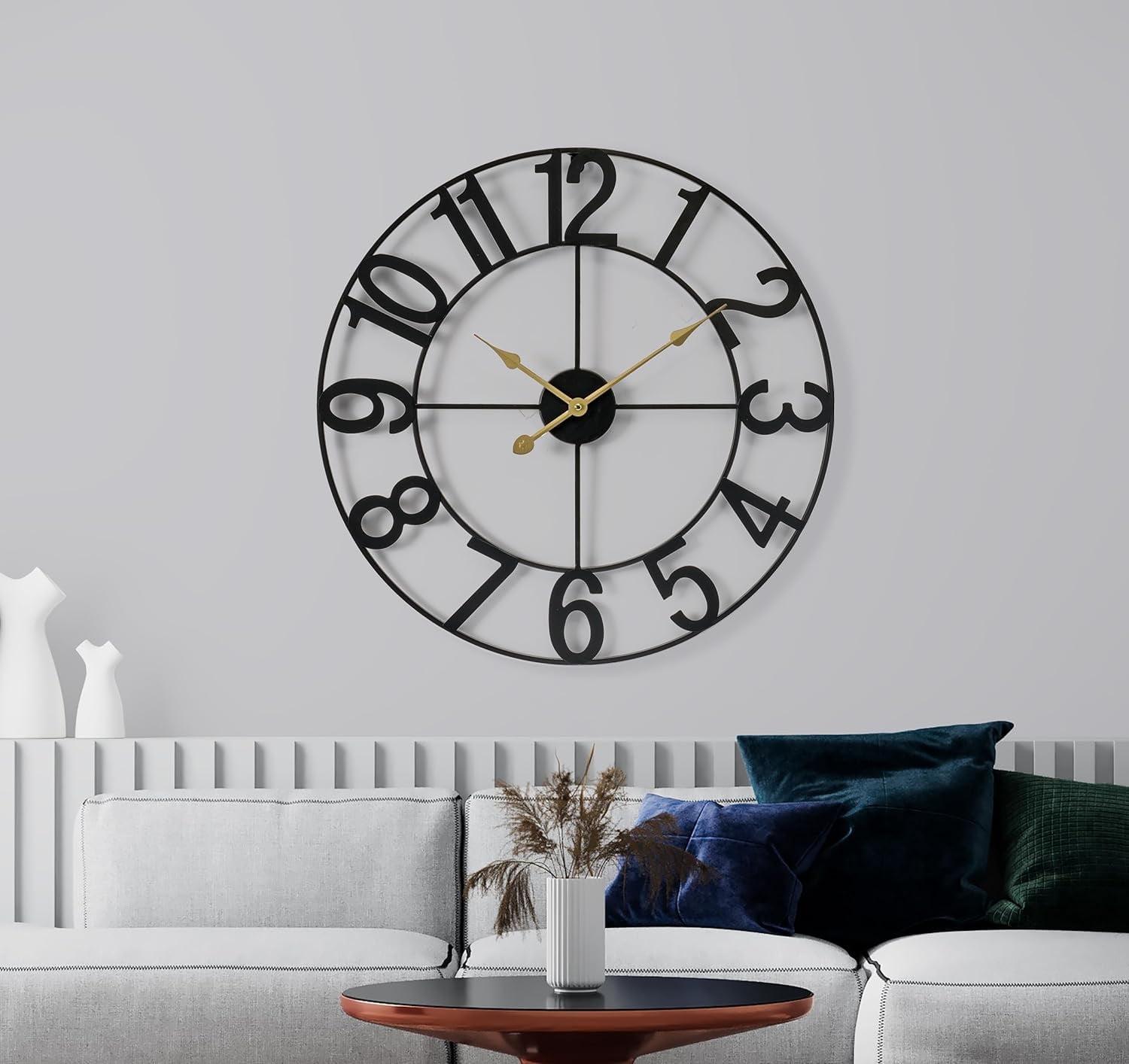 Sorbus Large 16" Numeral Analog Decorative Wall Clock
