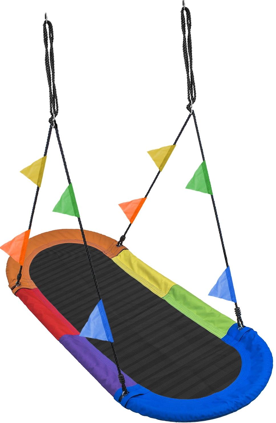 Sorbus Saucer Tree Swing Sorbus Saucer Surf Swing Portable Holds 330lbs