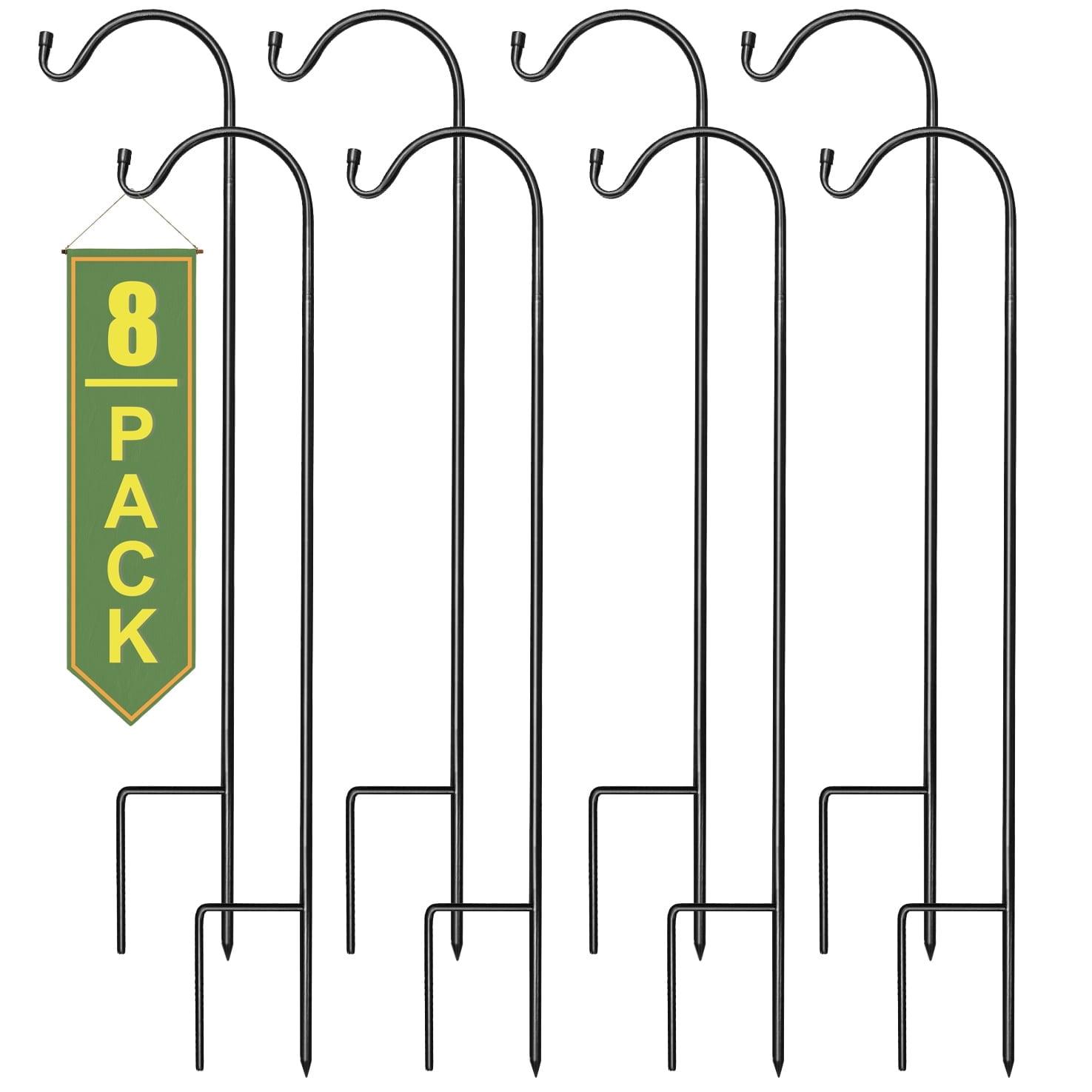 Shepherds Hooks for Outdoor Garden Stakes