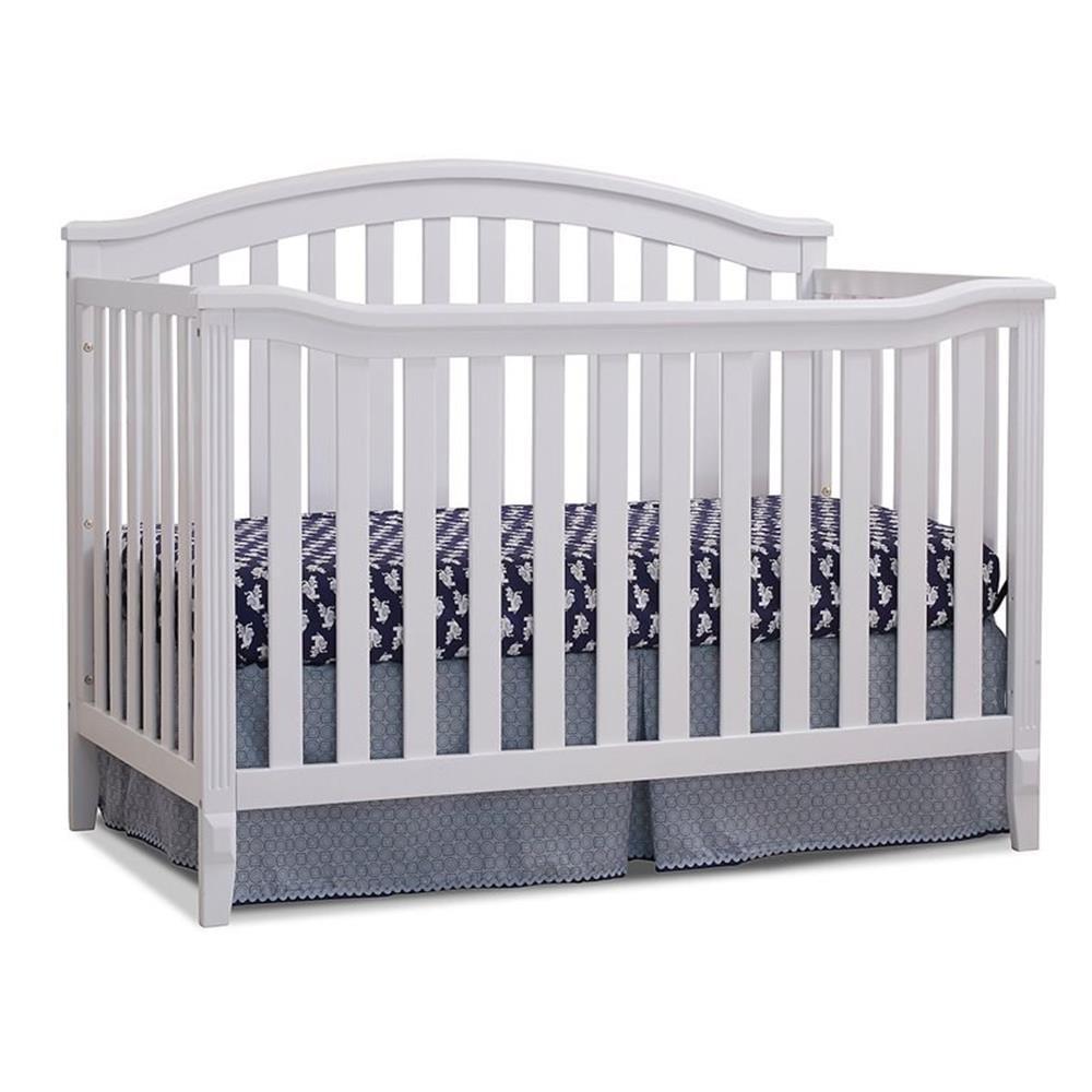 Sorelle Berkley White 4-in-1 Convertible Full-Sized Crib