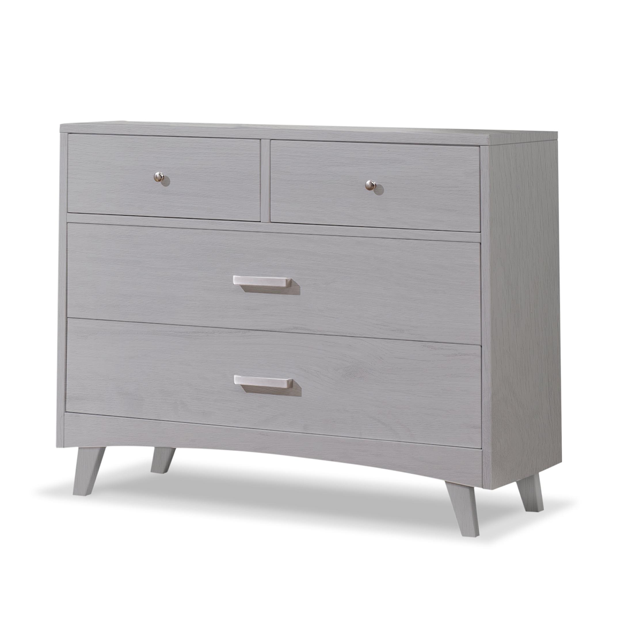 Sorelle Soho Weathered Gray 4-Drawer Nursery Dresser