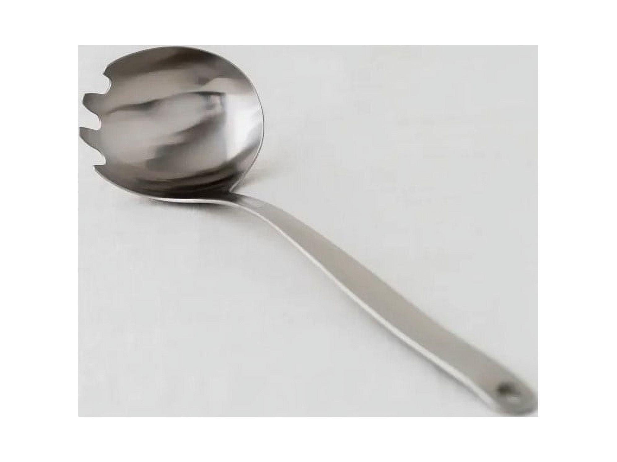 Ergonomic Stainless Steel Fork Ladle for Soup