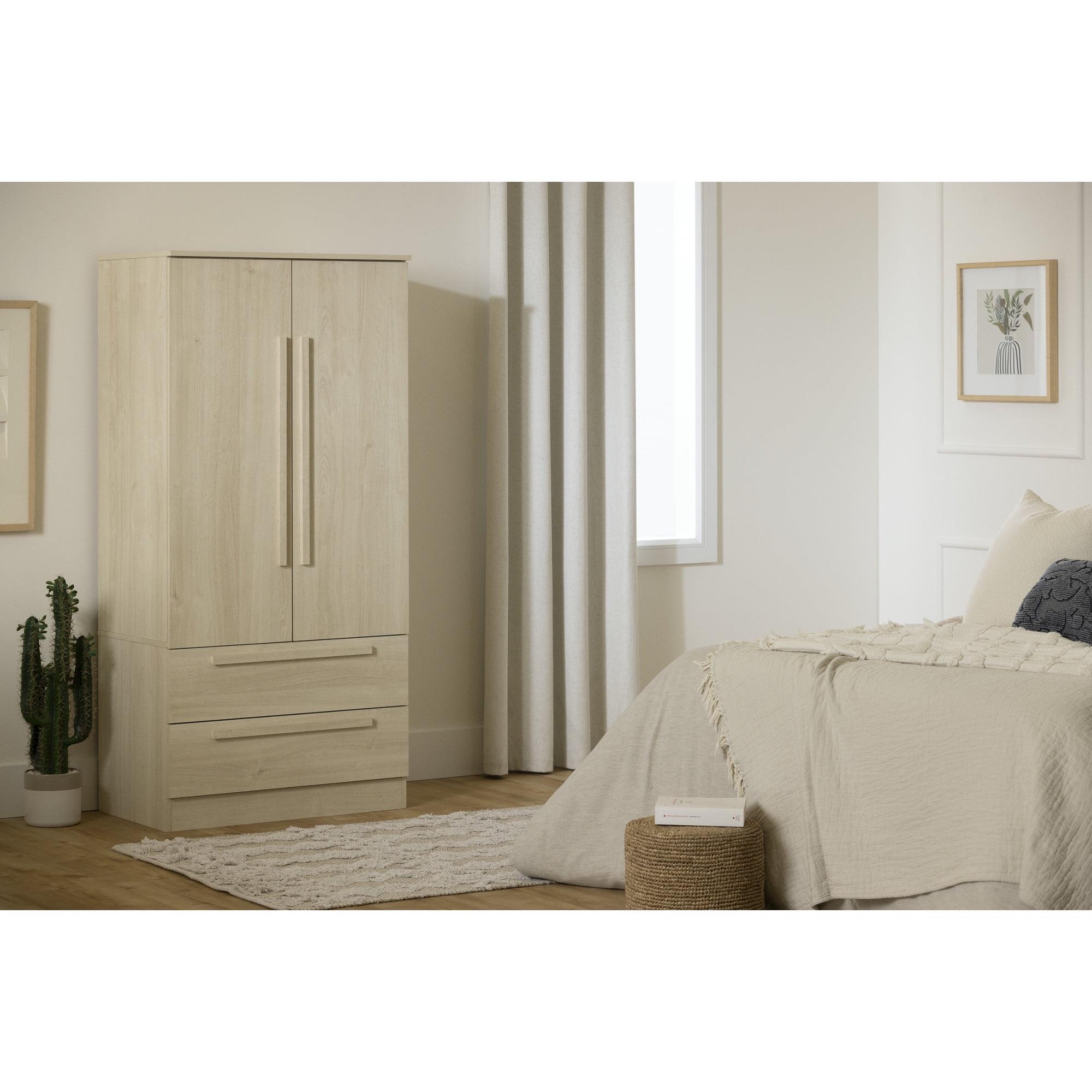 Acapella  Wardrobe Armoire With Doors And Drawers