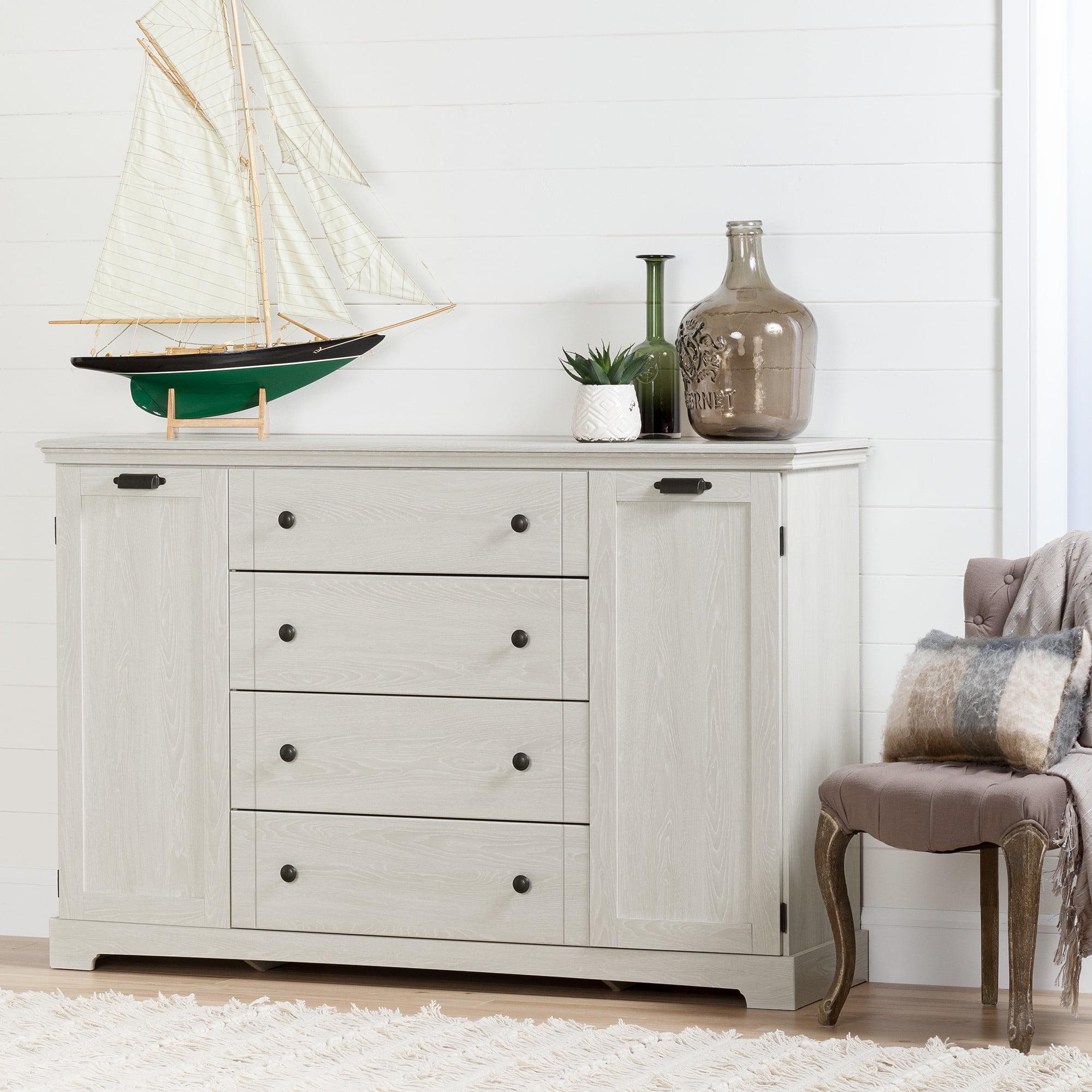 Winter Oak Cottage Style Dresser with Soft Close Drawers