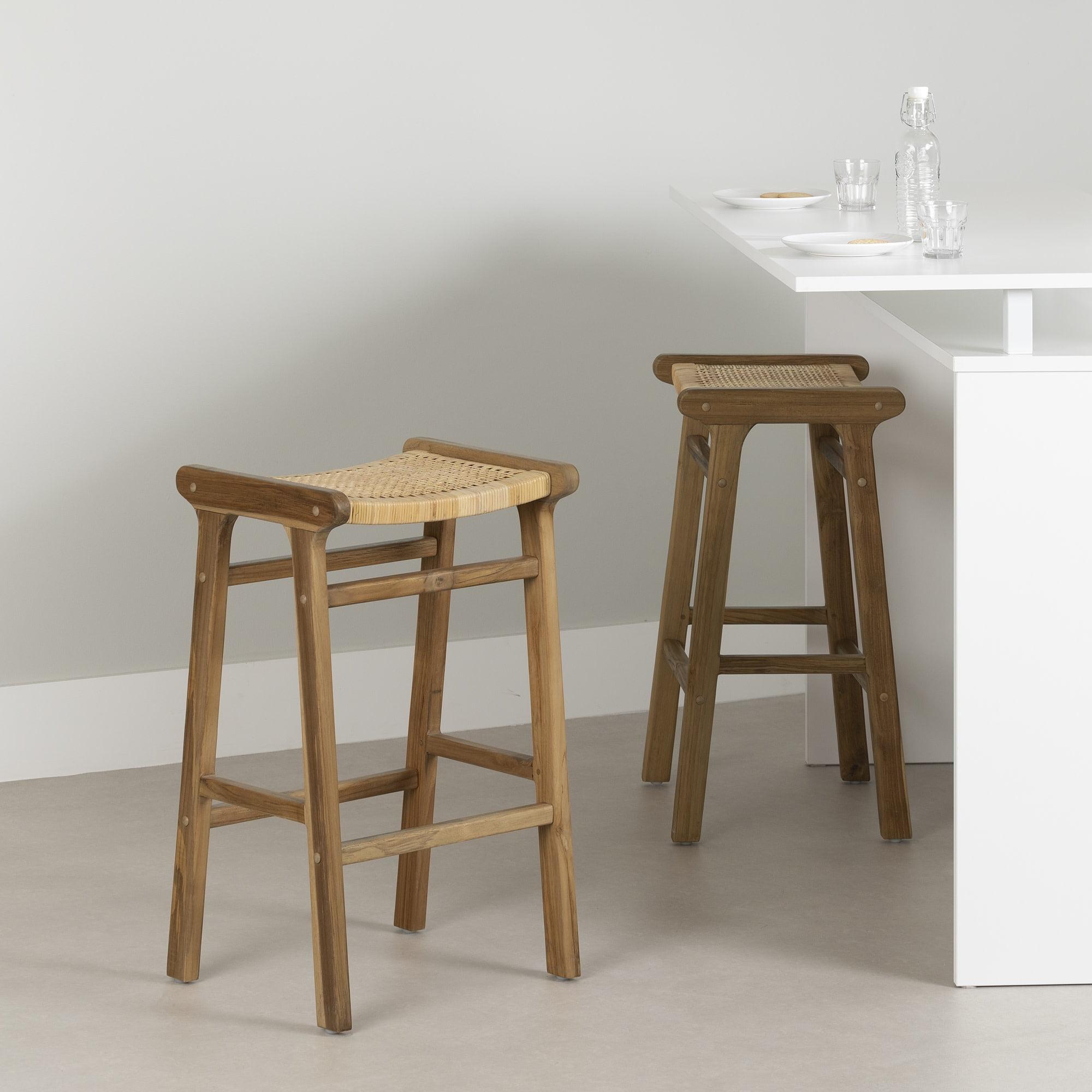 South Shore Balka Counter & Bar Stool (Set of 2)