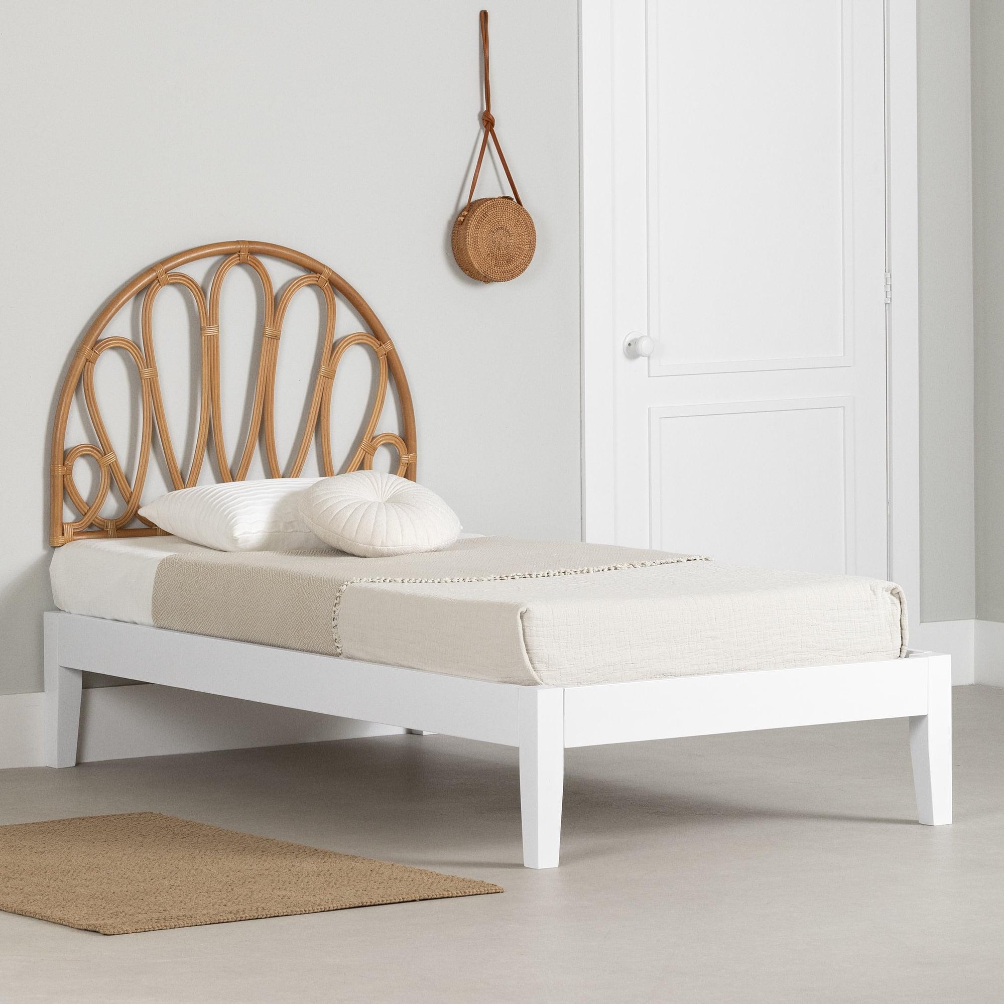 South Shore Bloom, Bohemian Harmony Bed, Twin White