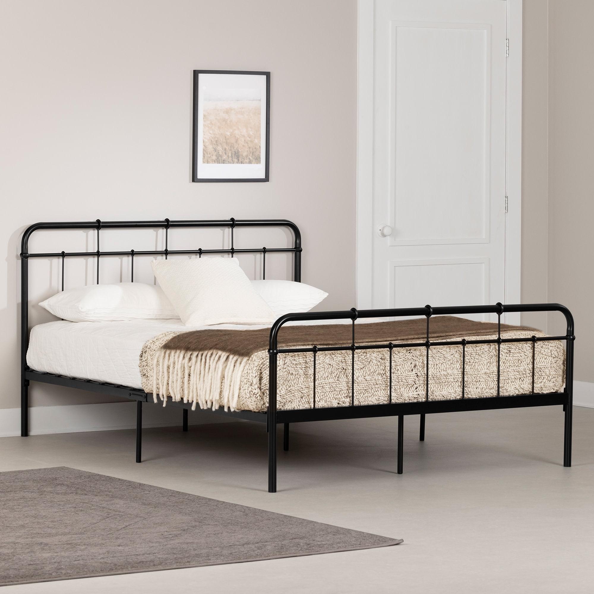 South Shore Complete Bed Pure Black