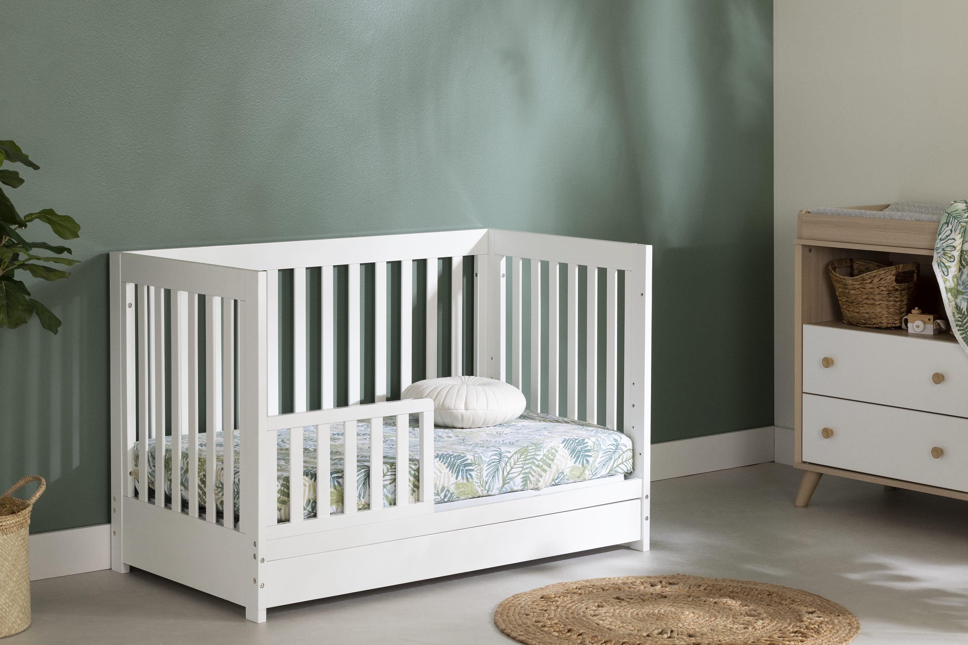 Yodi Crib with Drawer - White - South Shore