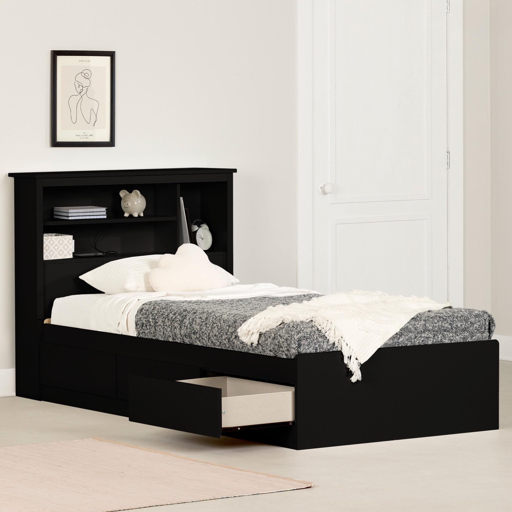 Gramercy Twin Storage Bed And Bookcase Headboard Set