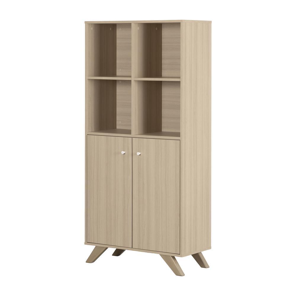 Helsy Bookcase with 2 Doors