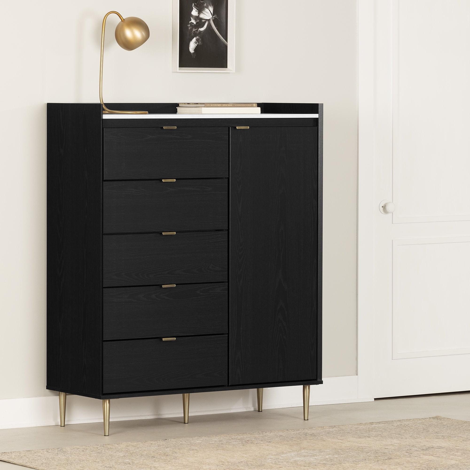 Hype 5 Drawer 44.5'' W Combo Dresser