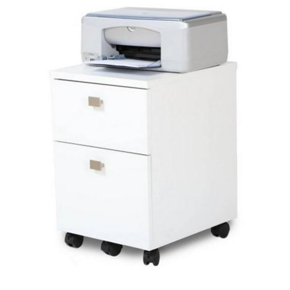 Interface 2 Drawer Mobile File Cabinet - South Shore