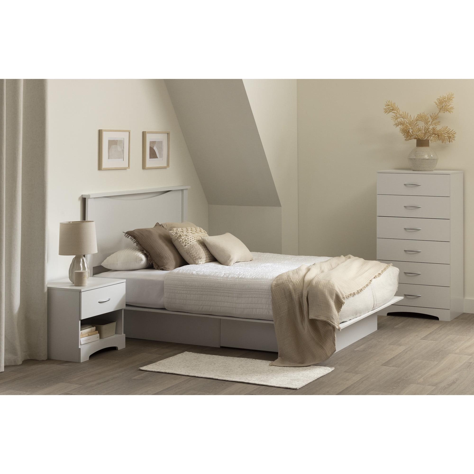 South Shore Step One, Contemporary Chest,  White