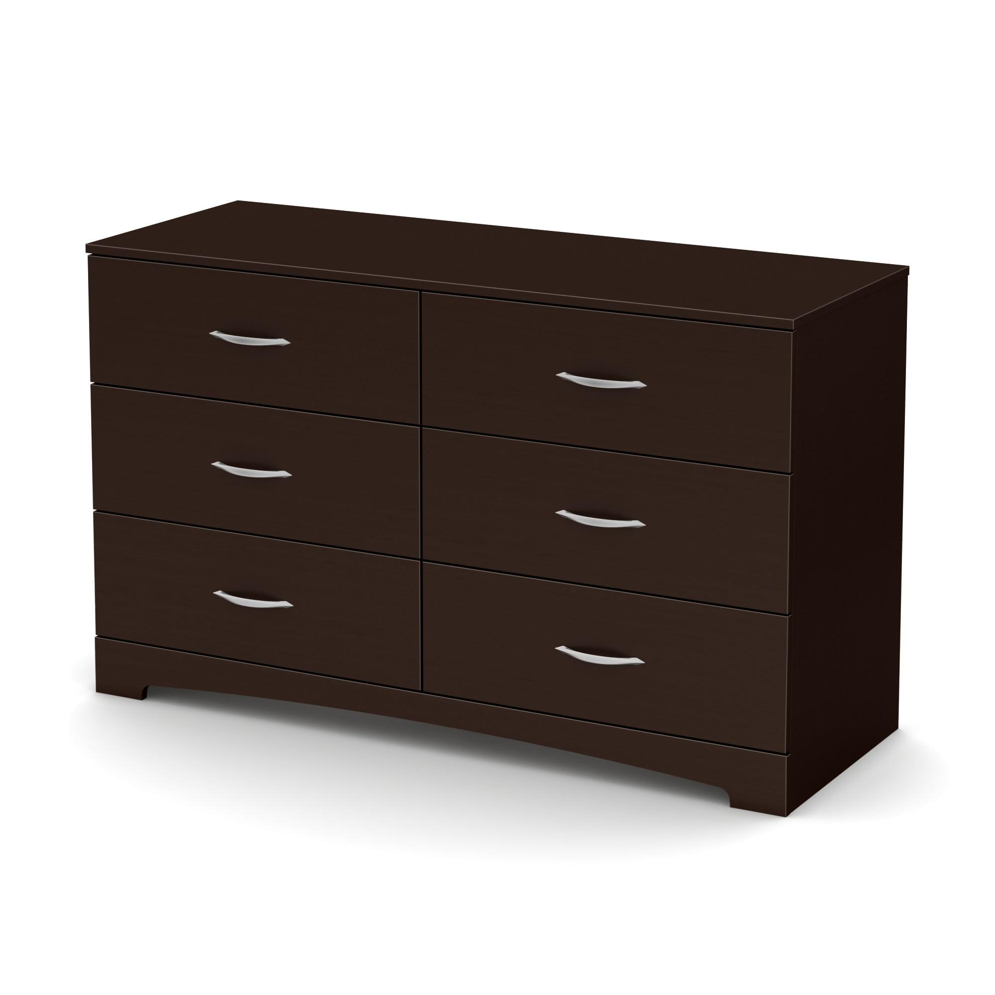 South Shore Step One, Contemporary Dresser,  Brown
