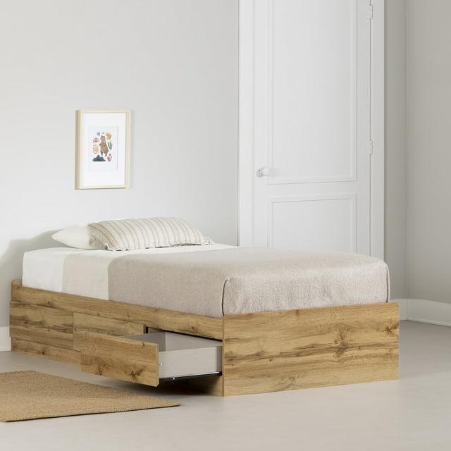 South Shore Tassio, Farmhouse Bed, Twin Brown