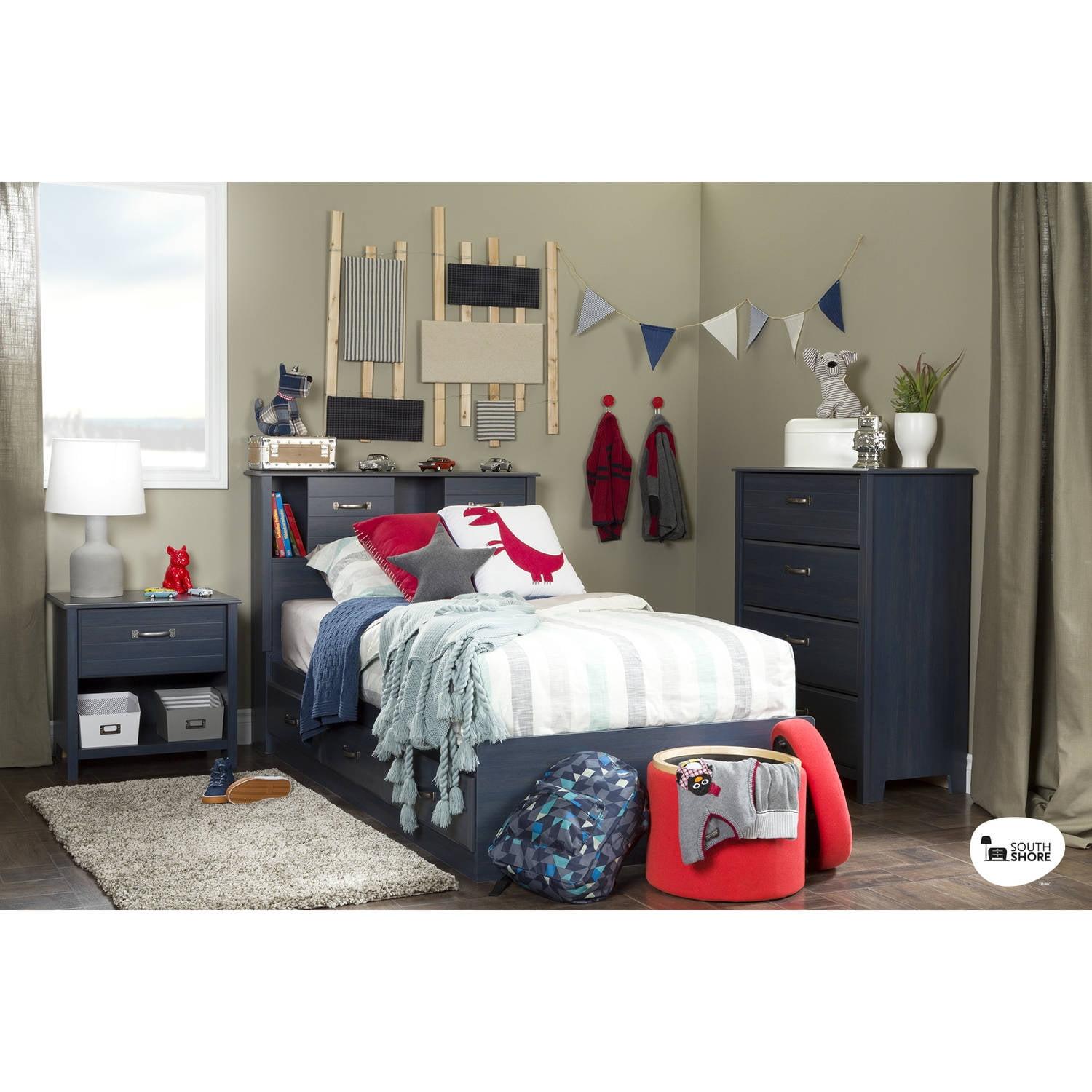 Cubby 1 Drawer Nightstand