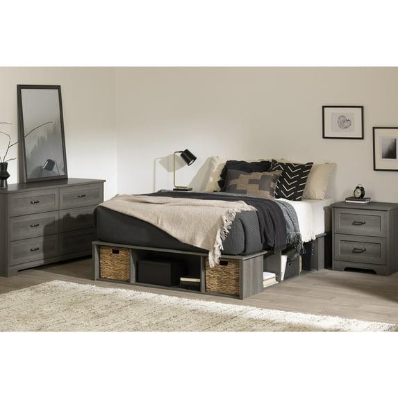 Prairie Storage Bed With Baskets