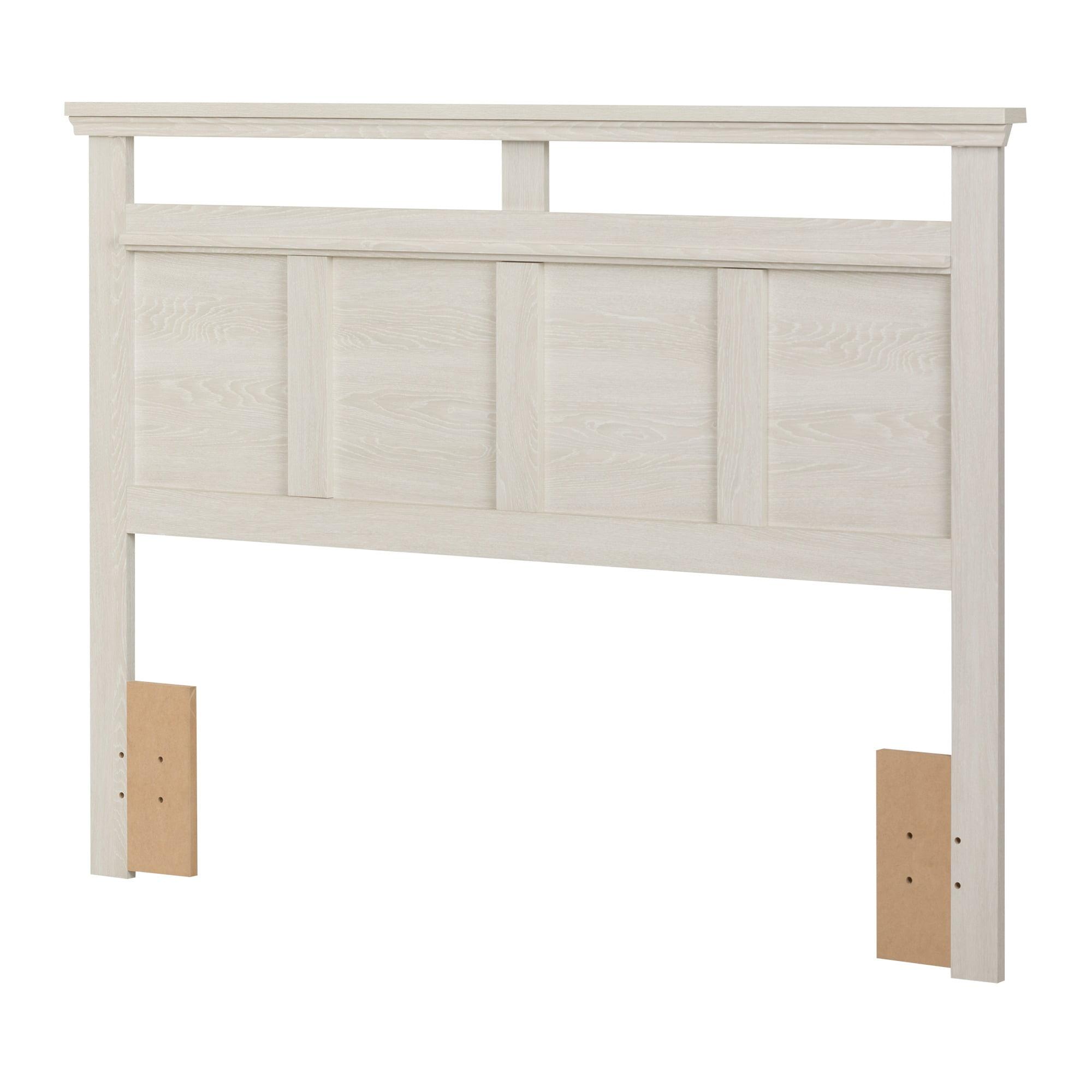 Versa Full/Queen White Laminated Wood Headboard