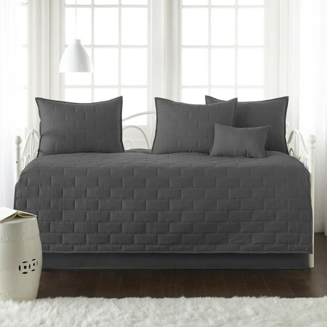 SouthShore Fine Linens Southshore Fine Linens Brickyard 6-Piece Daybed Quilt Set with Shams and bed skirt