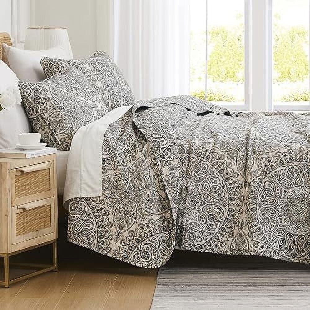 SouthShore Fine Linens Ashanti Oversized easy care lightweight Quilt Set by Southshore Fine Linens & Reviews | Wayfair
