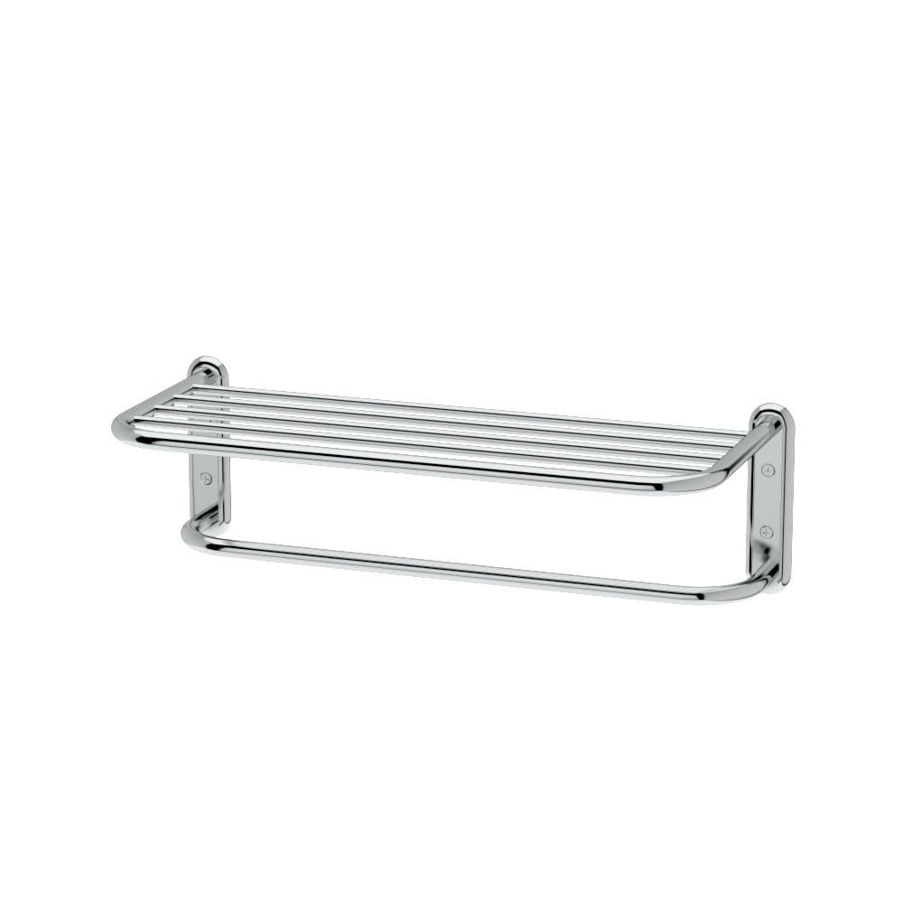 Wall Mount Stainless Steel Towel Rack with 1 Towel Bar | Spa Rack